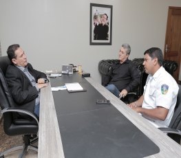 Maurão de Carvalho recebe representantes do Conselho de Assistência Social