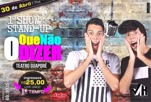 Primeiro Stand-Up com os gêmeos Willou e Watson 