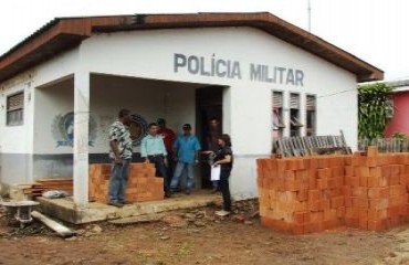 Governo inicia obras de reforma do Quartel da PM em município