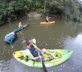 Que tal sair da rotina e se aventurar de Caiaque com a Amazônia Adventure®?