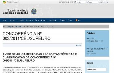 NOVA RONDÔNIA - Empresa de marido da controladora geral do Estado vai ganhar licitação no Detran