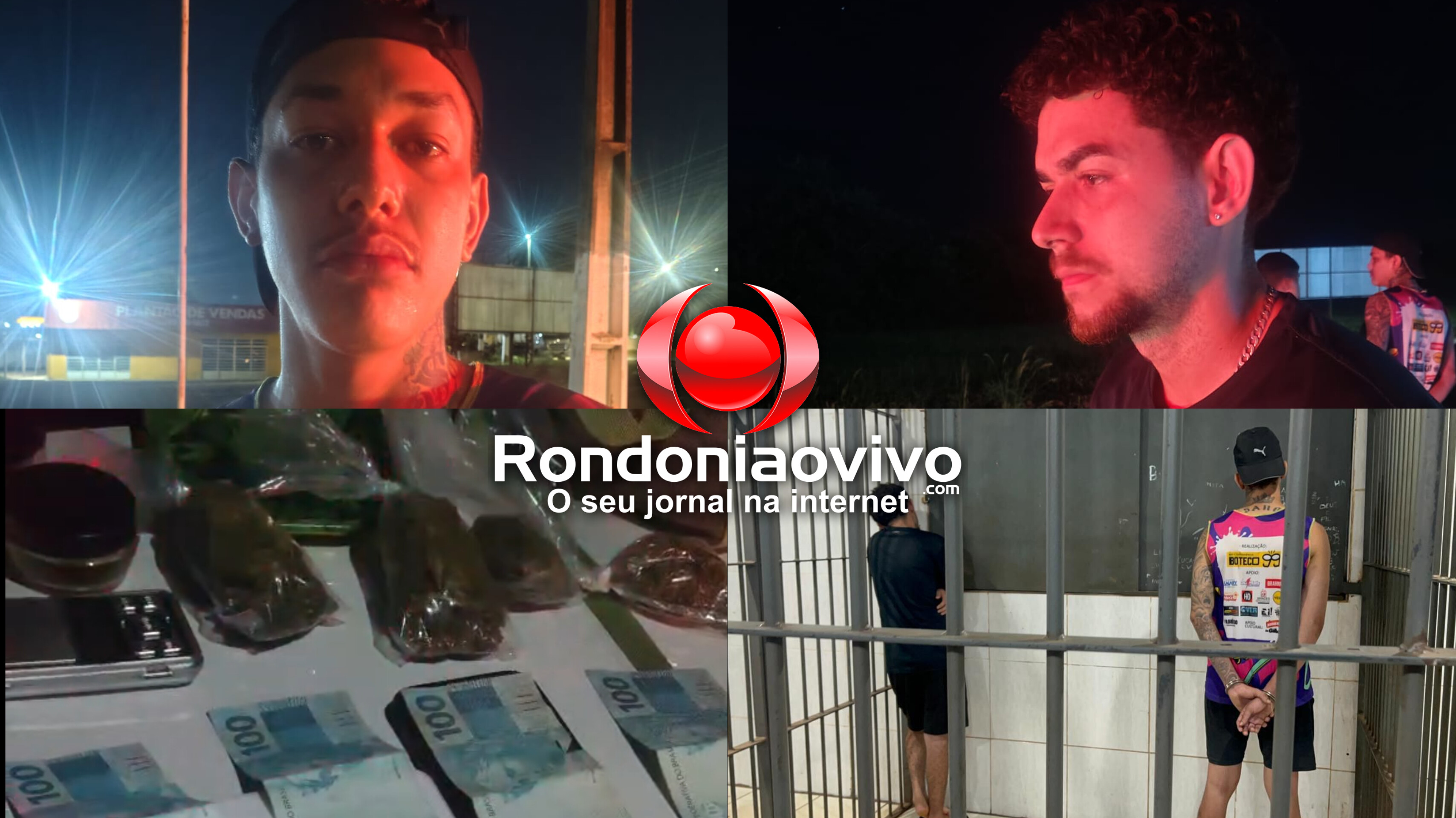 VÍDEO: 'Sorvete' e comparsa são presos com haxixe, maconha e droga sintética