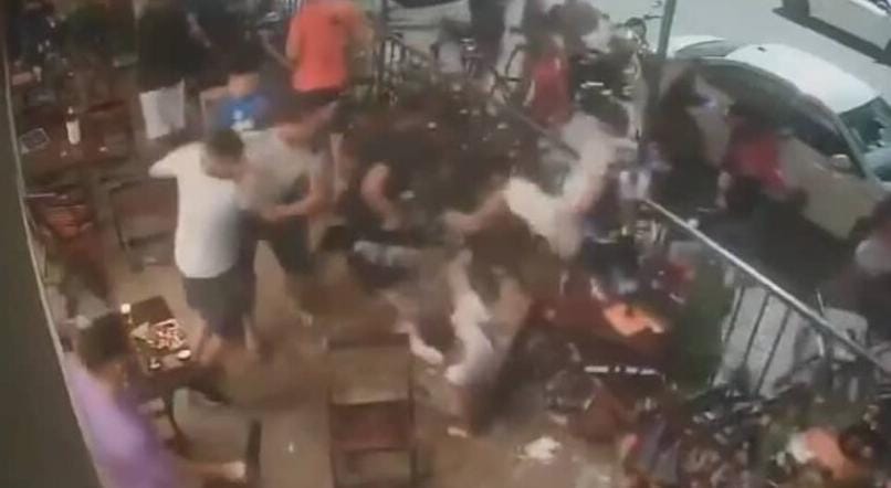 NO BAR: Jovem é ferido nas costas após discussão com mulher na frente da esposa