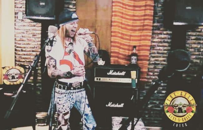 Sorteados para Guns N' Roses cover + Tributo Raimundos