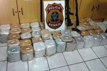 PF apreende mais de 276 quilos de cocaína fronteira do Acre com o Peru