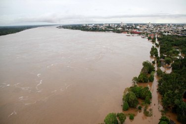 CHEIA – Em uma semana rio Madeira sobe 22 centímetros e alcança marca de 19,34 metros