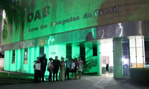 OAB/RO adota iluminação em alusão à campanha Setembro Verde