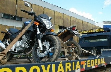 Polícia Rodoviária recupera 02 motocicletas menos de duas horas após a comunicação de roubo