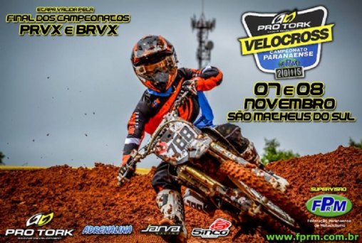 Inscrições abertas para a última etapa do Brasileiro de Velocross