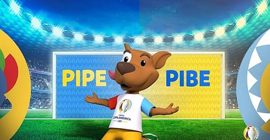 Vira-lata caramelo é escolhido como mascote da Copa América 2020