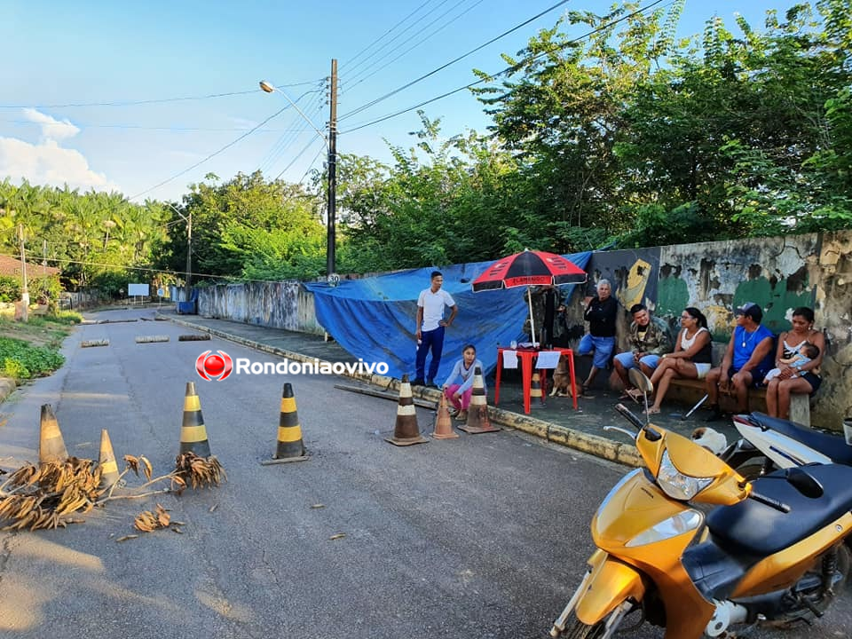 PROTESTO: Comunidade bloqueia acesso da Eletrobras em Porto Velho