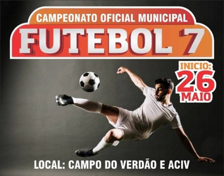 COMEÇA DOMINGO: CT Verdão sedia a 1ª rodada do Campeonato Municipal de Futebol 7