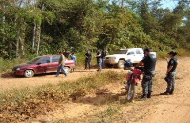 “Operação Muralha” chega a município com a instalação de 04 barreiras 