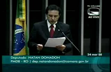 Deputado federal Natan Donadon renuncia ao mandato para não ser preso por determinação do STF