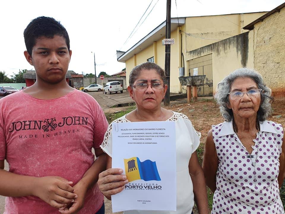 SOFRIMENTO: Moradores do Areal da Floresta estão sem transporte coletivo desde fevereiro