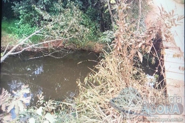 ZONA RURAL: Idoso de 70 anos morre após cair de ponte com motocicleta