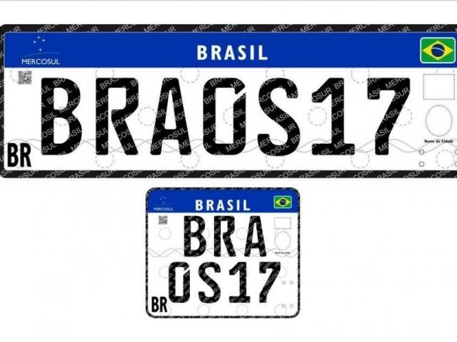 MUDANÇA: Contran suspende resoluções que tratam das placas do Mercosul