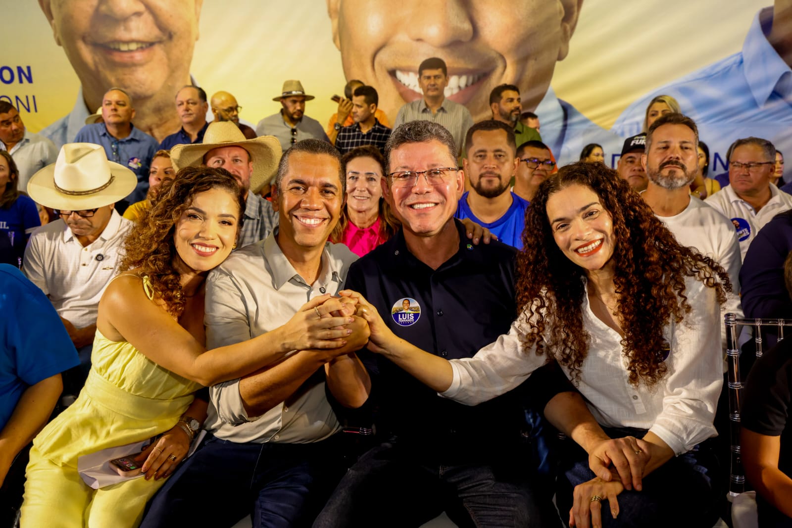 Luís Fernando é oficializado pré-candidato ao Senado em convenção do PSD, Avante, PRD e Solidariedade