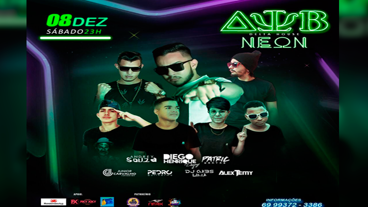 Delta House Neon Party - Concorra a ingressos e a um vestido