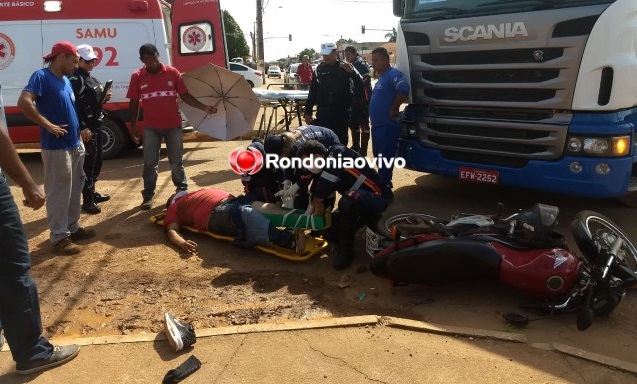 URGENTE: Grave acidente envolvendo carreta deixa vítimas seriamente feridas