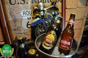 Cervejas Baden Baden Bock e Eisenbahn estão na promoção no Novo Boteco.