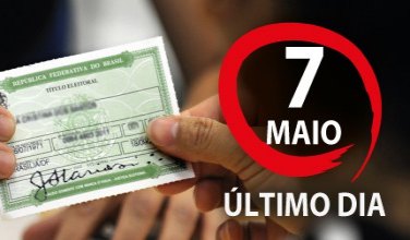 Prazo para regularizar título eleitoral termina dia 02 de maio