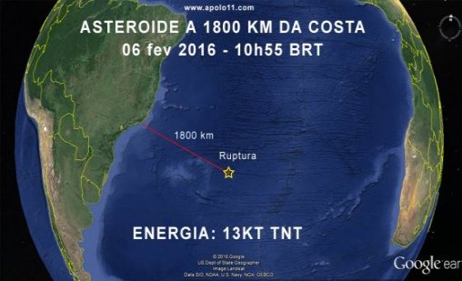 Sem aviso: Bola de fogo explode acima da costa brasileira