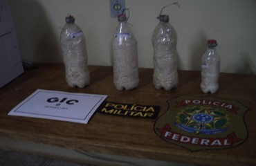 Operação do GIC apreende 8 Kg de cocaína em Pimenta Bueno