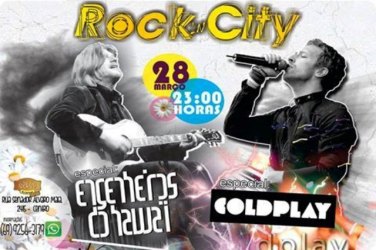 ROCK IN CITY Apresenta: Especial Cold Play 