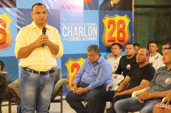 SABATINA: Coronel Charlon reúne imprensa e população para debater propostas