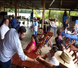 Jean Oliveira faz visitas e participa de confraternizações na Zona da Mata