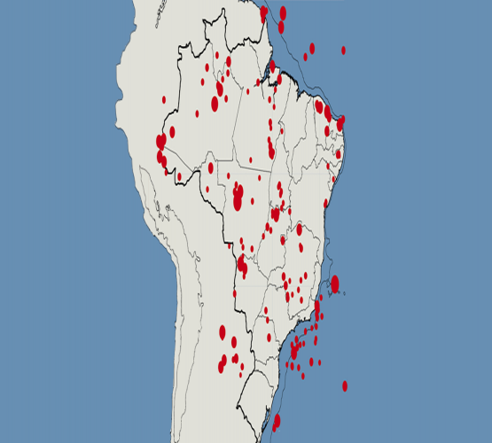 USP atualiza mapa de risco de tremores de terra no Brasil