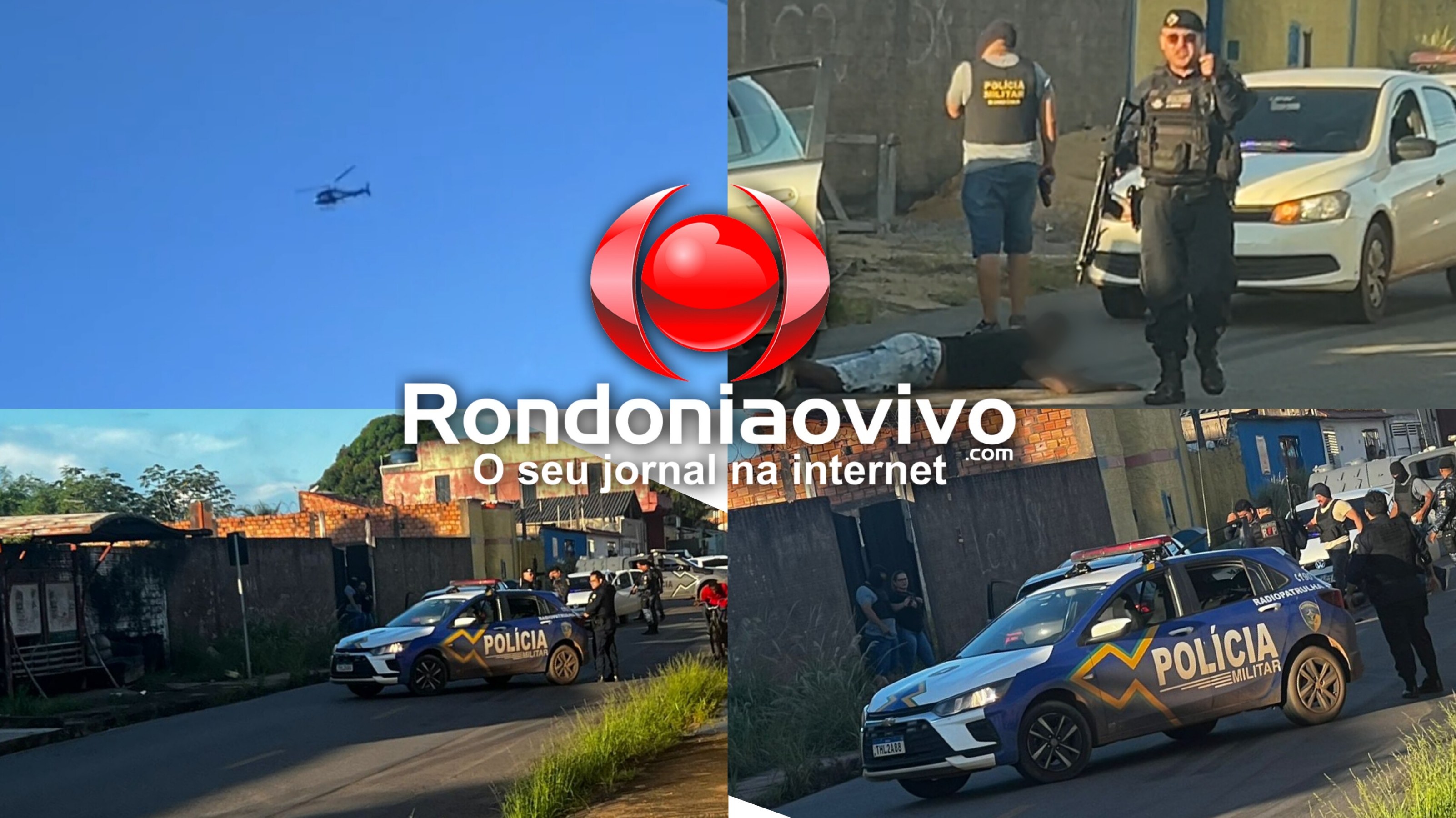 VÍDEO: Intensa perseguição com tiroteio é registrada durante fuga de motorista de Fit