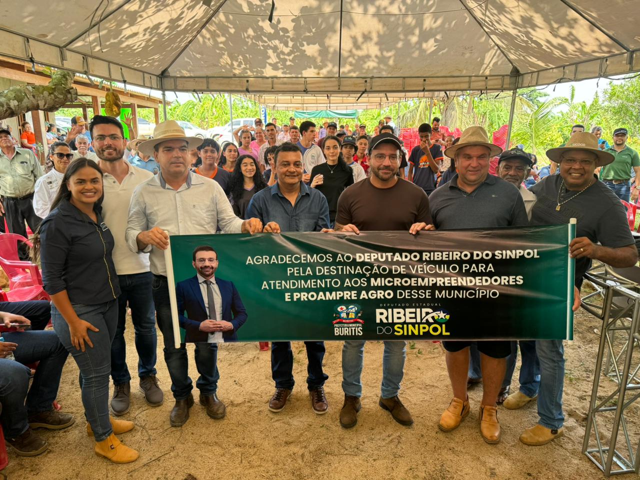 RIBEIRO DO SINPOL: Deputado debate fortalecimento da produção de cacau em Buritis