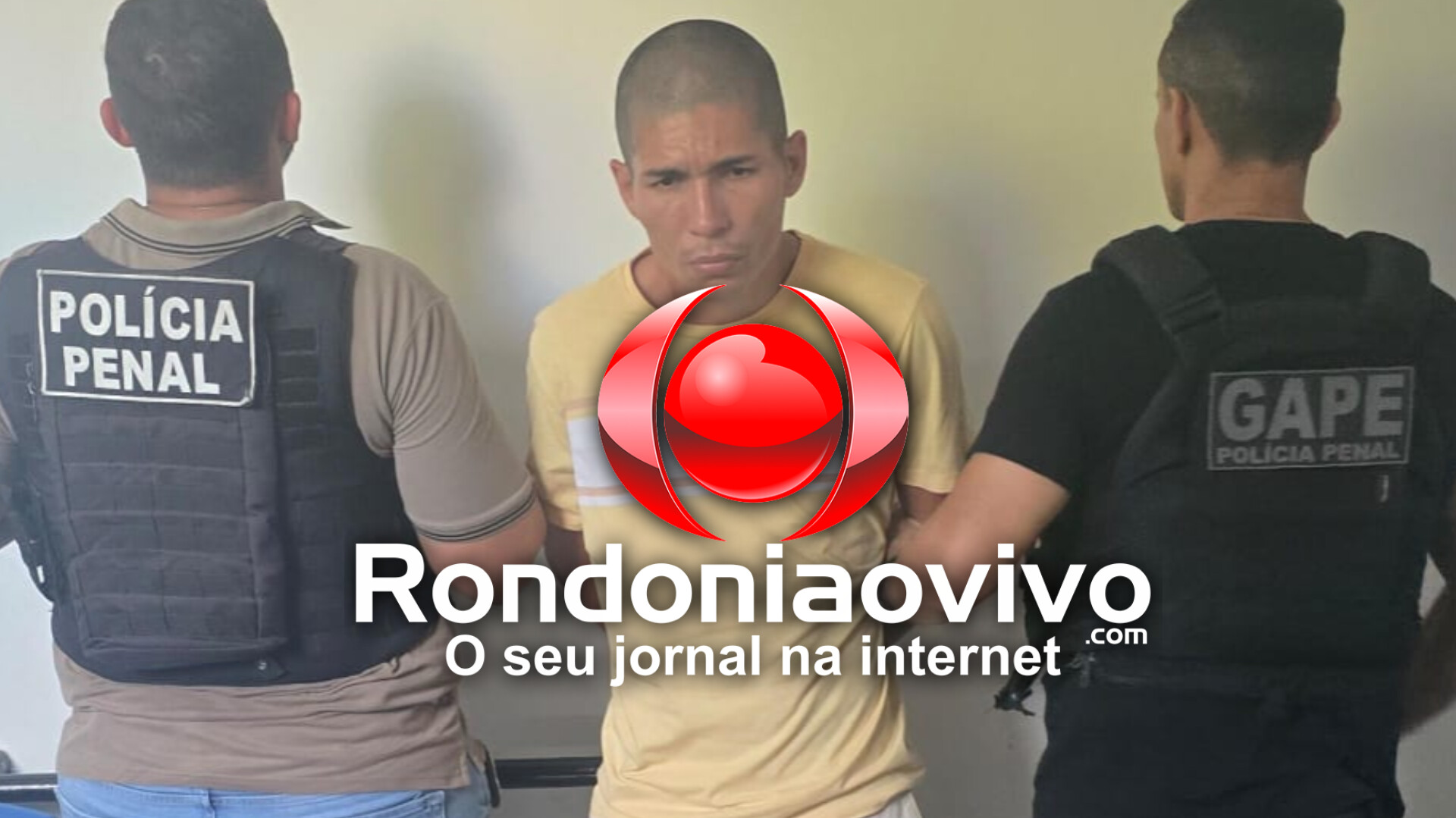 URGENTE: Polícia Penal e PM prendem criminoso do PCC que fugiu do 470