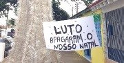 Moradores ficam revoltados após Eletrobrás cortar energia que iluminava enfeites natalinos