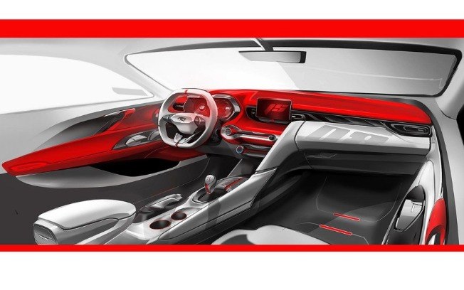 Hyundai Veloster 2019 tem desenho do interior e prévia do exterior revelados