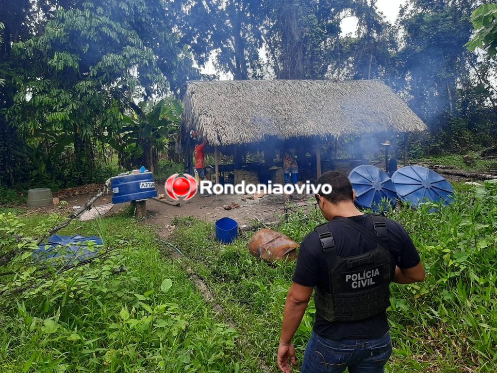 DILIGÊNCIAS: Polícia Civil recupera mais uma motocicleta roubada; suspeito correu para mata