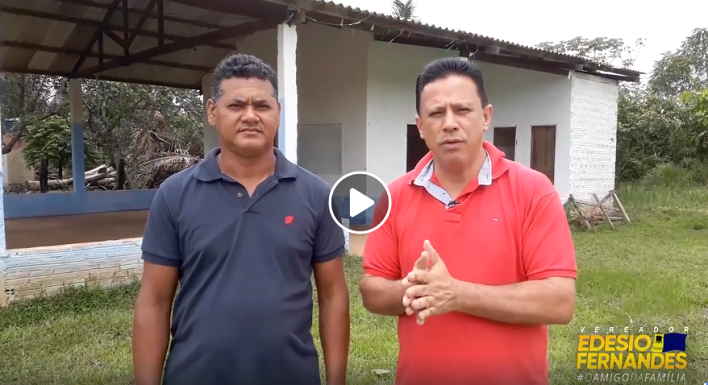 VÍDEO: Vereador Edesio Fernandes visita a comunidade de Terra Santa