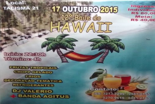 AMA realiza 12° Baile do Hawaii