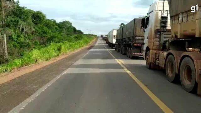 ALERTA NA RODOVIA: Acidente bloqueia trecho da BR-364 em Rondônia