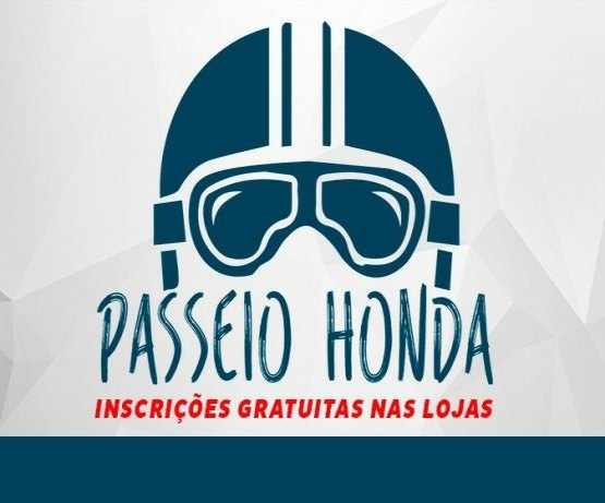 Passeio Honda será neste sábado