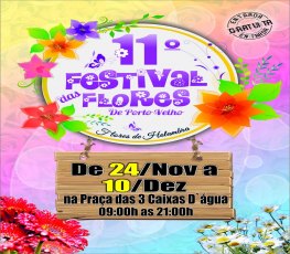 11º Festival das flores de Holambra em Porto Velho