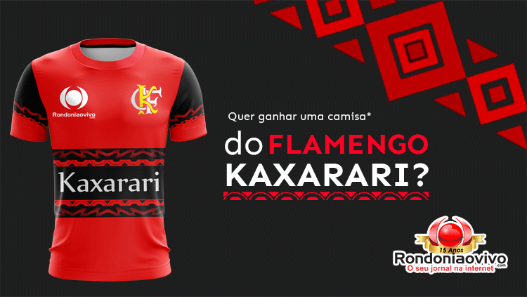 Concorra a três camisas oficiais do Flamengo Kaxarari