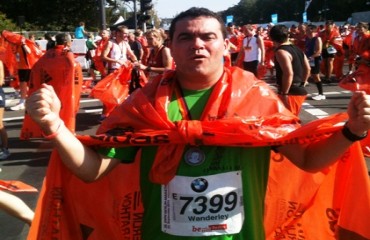 Jornalista rondoniense participa da Maratona de Berlim e completa prova 