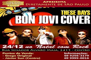 Bon Jovi Cover no Natal com Rock do Grego Original 