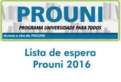 PROUNI - Candidatos em lista de espera devem entregar documentação até amanhã