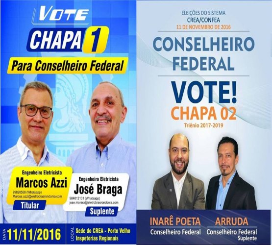 CREA-RO promove eleições nesta sexta – feira 