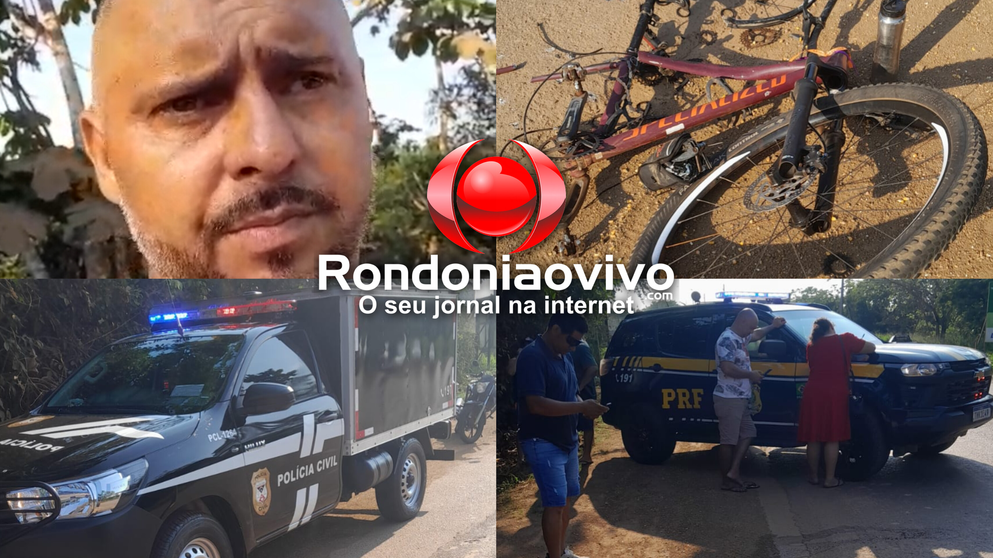 VÍDEO: Testemunha conta como aconteceu acidente com morte de mulher que fazia ciclismo