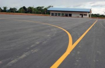 AEROPORTO - Pátio de estacionamento e acesso da SECINC até pista de pouso estão concluídas - Foto
